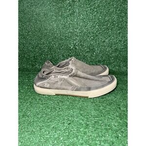 Skechers Shoes Mens Size 10.5 Dario Grey Relaxed Slip On Hands Free Sneakers